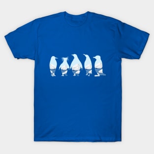 Melting Icebergs as Penguin Silhouettes T-Shirt